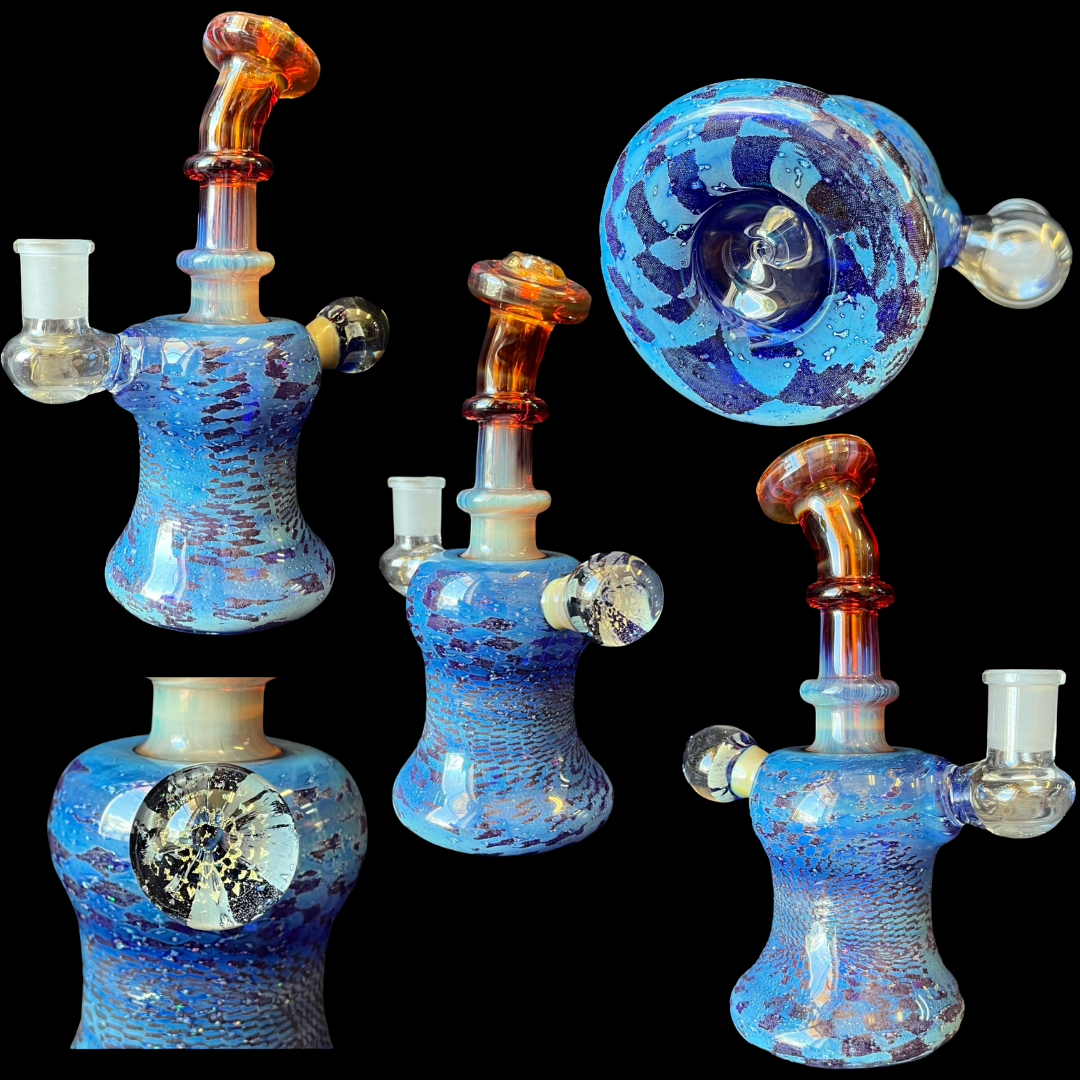 14mm ShineGlassworks Fumed Dab Rig