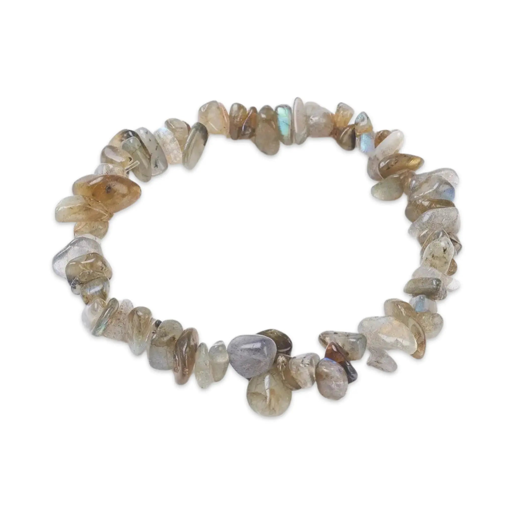 Bracelet - Labradorite - Chips - Small - Modern Hustle Marketplace