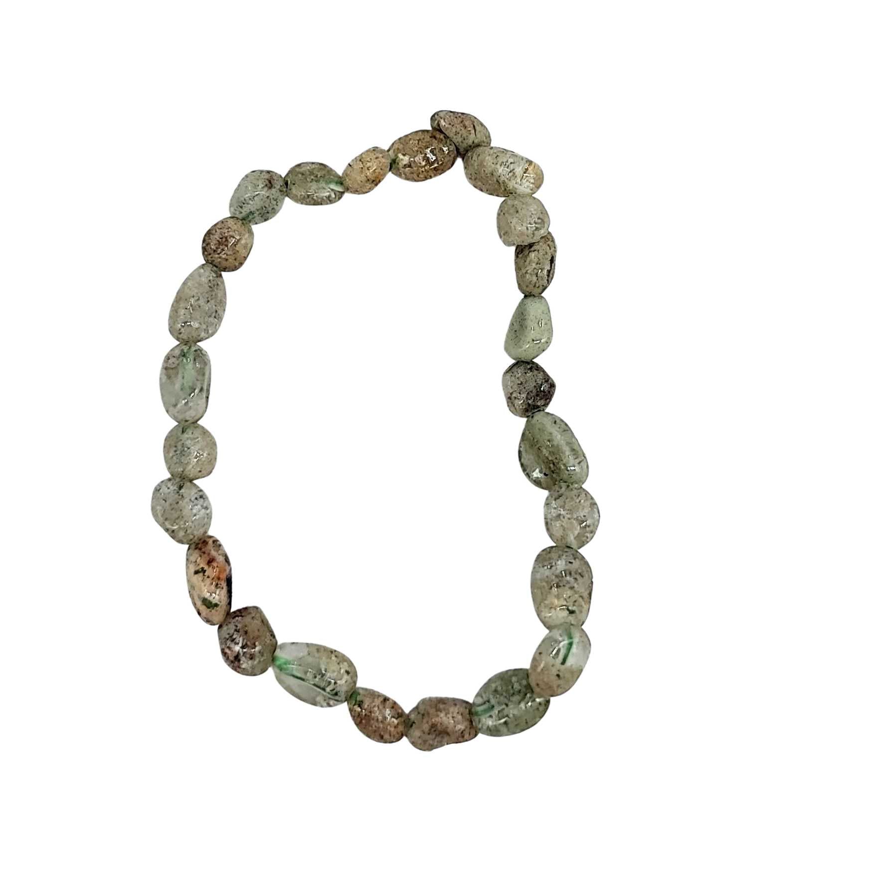 Bracelet - Lodolite - Shaman Quartz - Small Natural Shape Stones - Modern Hustle Marketplace