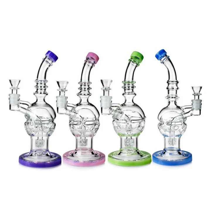 9.5" Fab Egg with Showerhead Perc 14mm Dab Rig