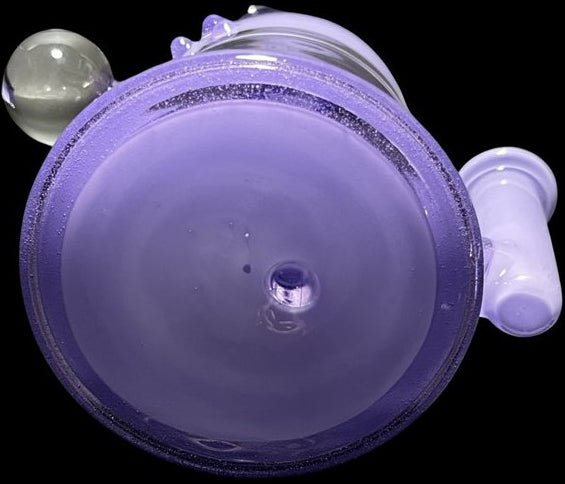 Purple Lollipop & Wisteria Yoshi Head Jammer - Flavourtown Glass