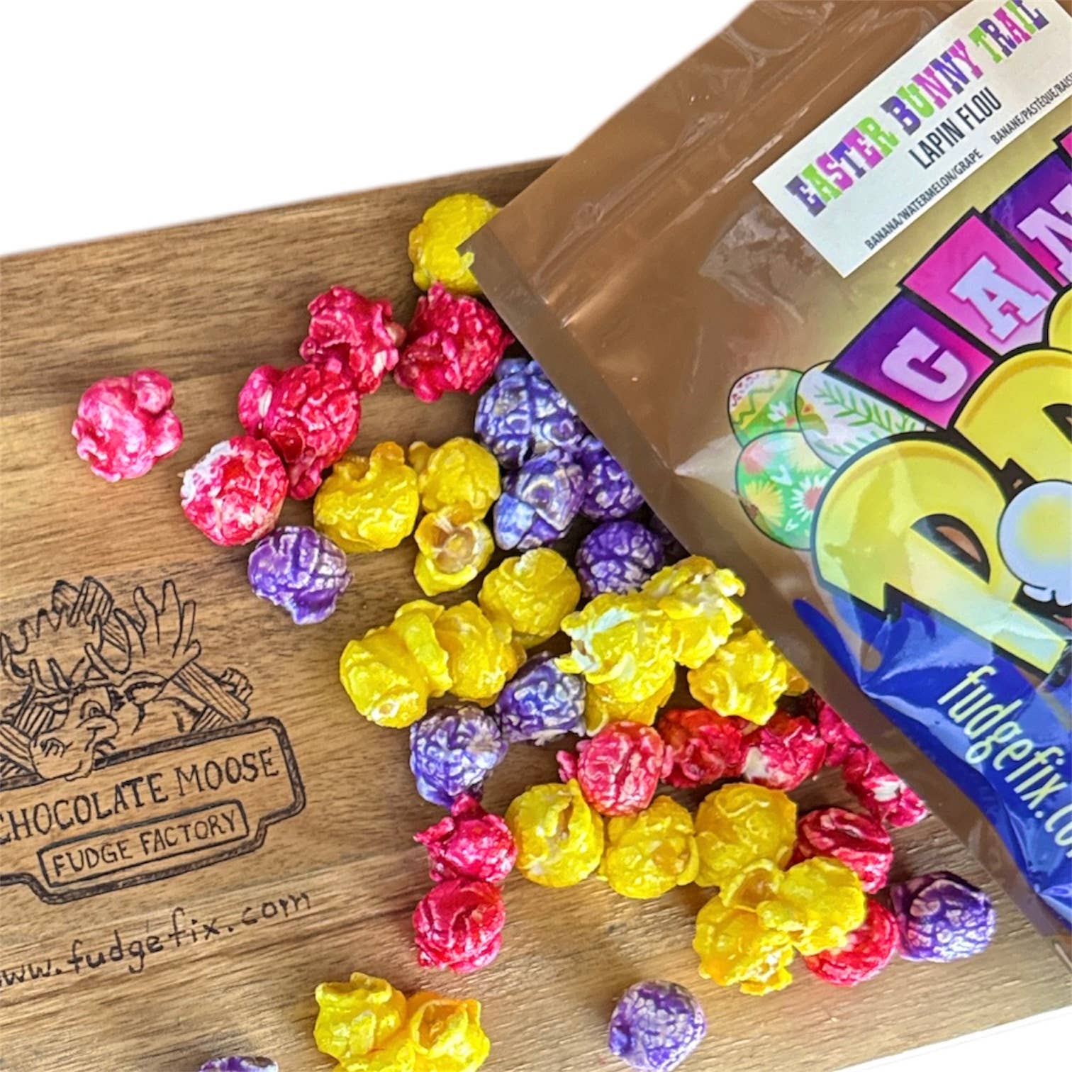 NEW EASTER BUNNY TRAIL Candy Popcorn - New Packaging : 200g - Modern Hustle Marketplace