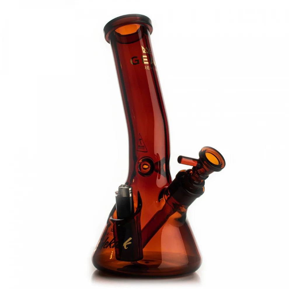 12" 7mm Thick Sidekick Laid Back Beaker Base Water Pipe