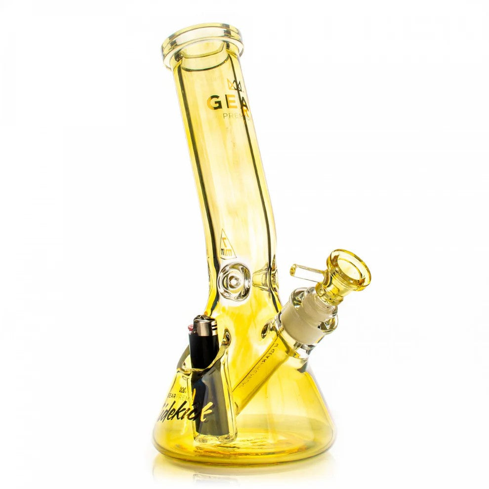 12" 7mm Thick Sidekick Laid Back Beaker Base Water Pipe