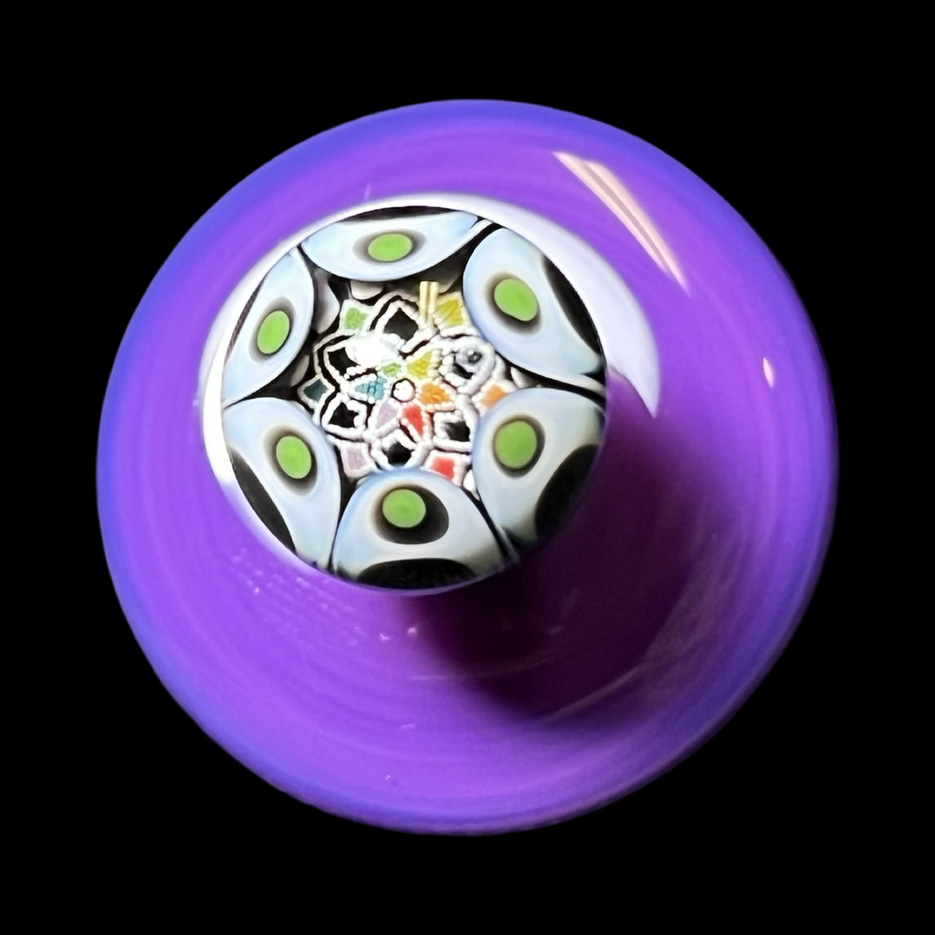 Steve H Glass - Control Tower Cap/Full Color Dot Stack #3