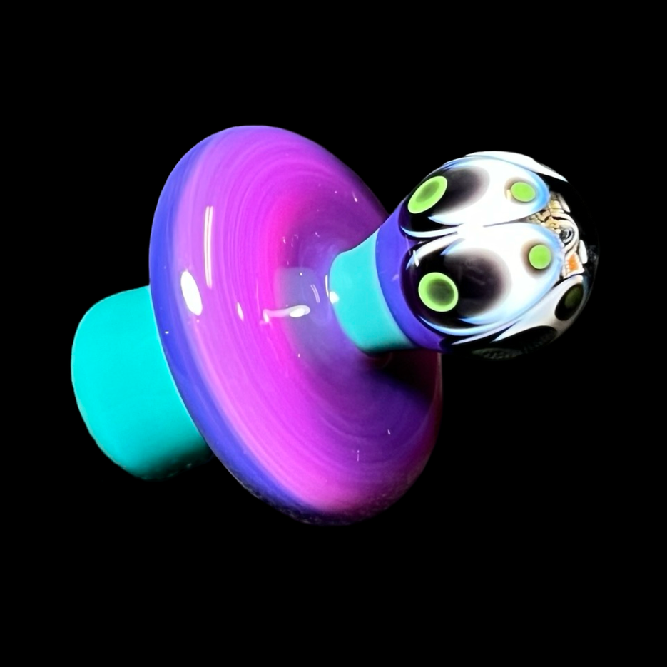 Steve H Glass - Control Tower Cap/Full Color Dot Stack #3