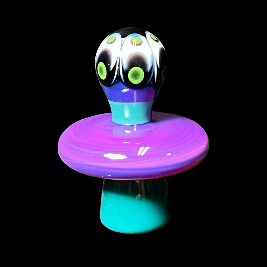 Steve H Glass - Control Tower Cap/Full Color Dot Stack #3