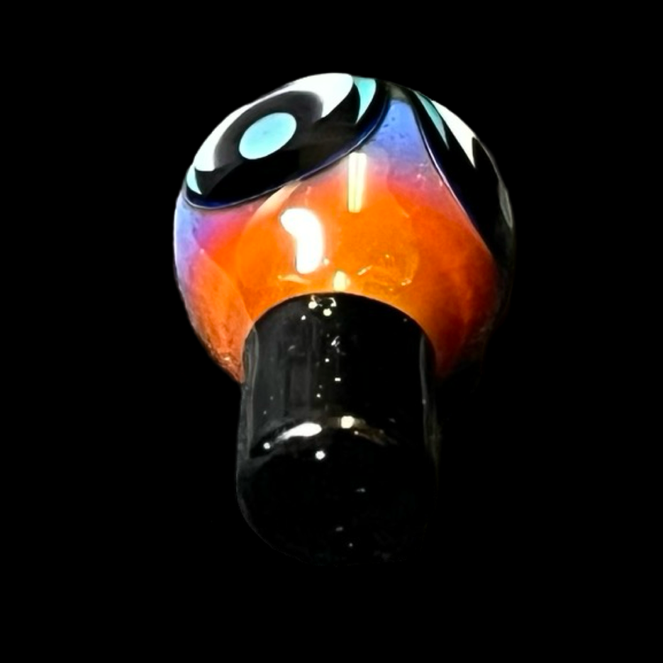 Steve H Glass - Control Tower Cap/Full Color Dot Stack #1