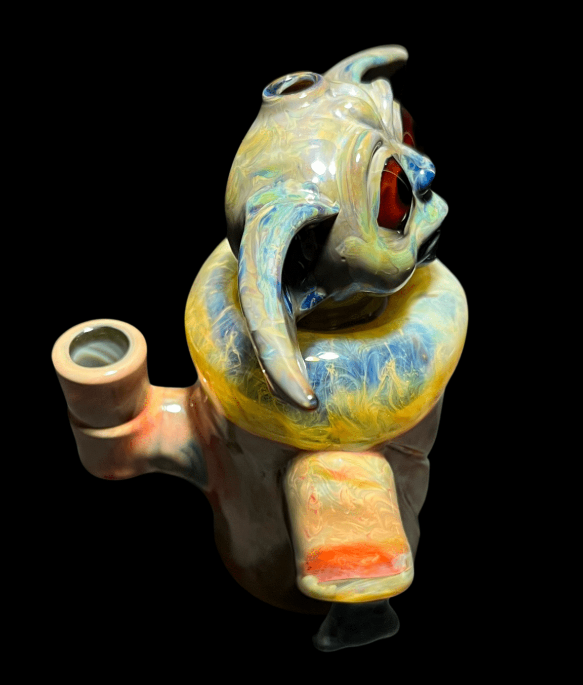 Daniels Glass Art - Grogu Sculpture Rig